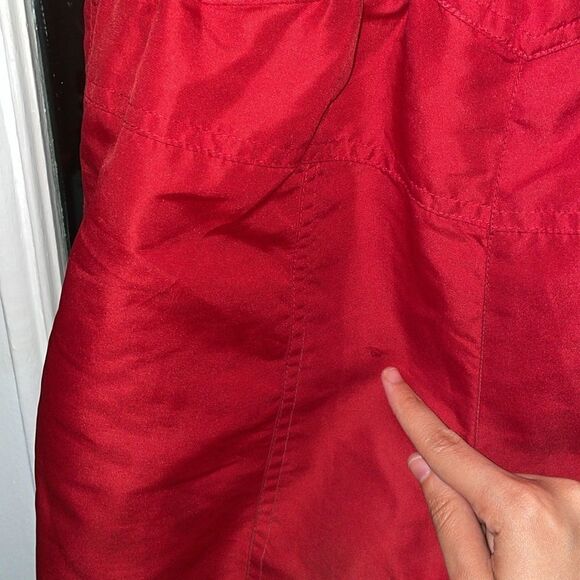 Vintage 90s 80s couloir women’s red ski snow mountaineering jumpsuit outfit - Picture 15 of 17